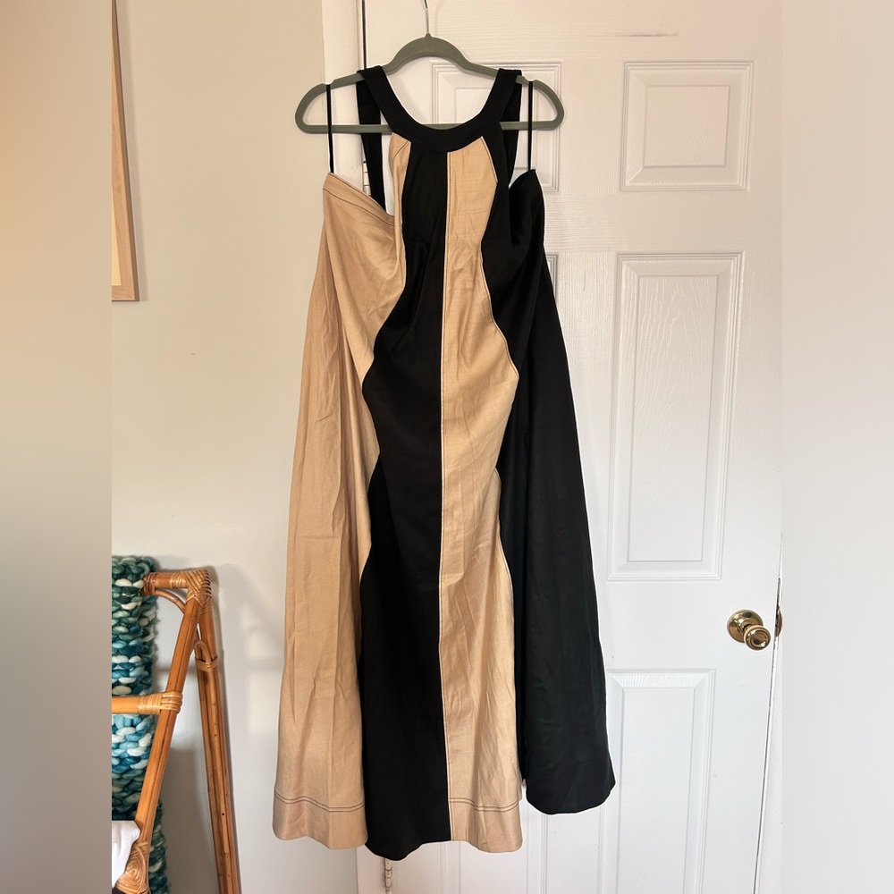 MAEVE The Ami Linen Halter Maxi Dress - Picture 5 of 7